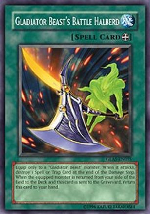 Gladiator Beast's Battle Halberd (GLAS-EN055) - Gladiator's Assault Unlimited