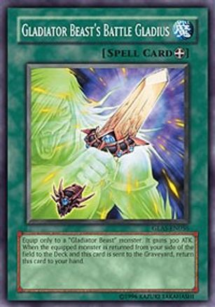 Gladiator Beast's Battle Gladius (GLAS-EN056) - Gladiator's Assault 1st Edition