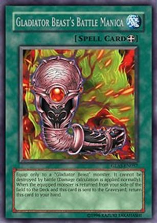 Gladiator Beast's Battle Manica (GLAS-EN057) - Gladiator's Assault Unlimited