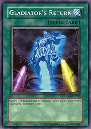 Gladiator's Return (GLAS-EN059) - Gladiator's Assault 1st Edition