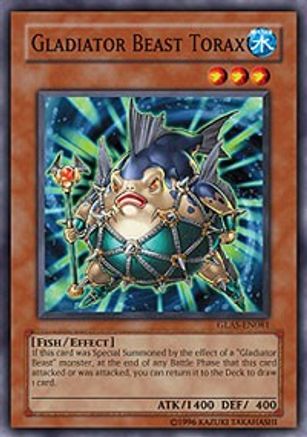 Gladiator Beast Torax (GLAS-EN081) - Gladiator's Assault 1st Edition