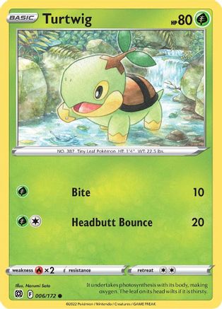 Turtwig 6/172 - SWSH09 Brilliant Stars