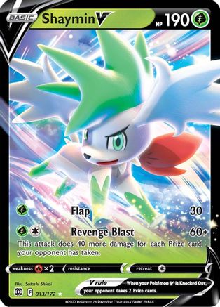 Shaymin V 13/172 - Brilliant Stars Holofoil