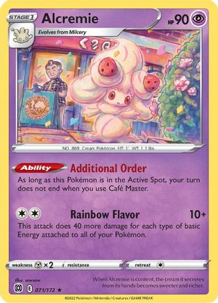 Alcremie - 071/172 - SWSH09 Brilliant Stars