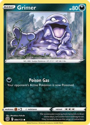 Grimer 84/172 - Brilliant Stars Reverse Holofoil