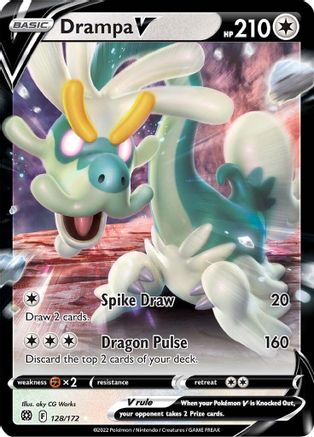 Drampa V 128/172 - Brilliant Stars Holofoil