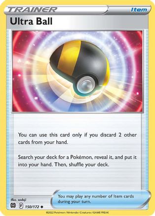 Ultra Ball 150/172 - SWSH09 Brilliant Stars Reverse Holofoil