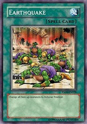 Earthquake (YSDS-EN028) - Starter Deck: Syrus Truesdale Unlimited