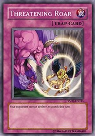 Threatening Roar (YSDS-EN036) - Starter Deck: Syrus Truesdale 1st Edition