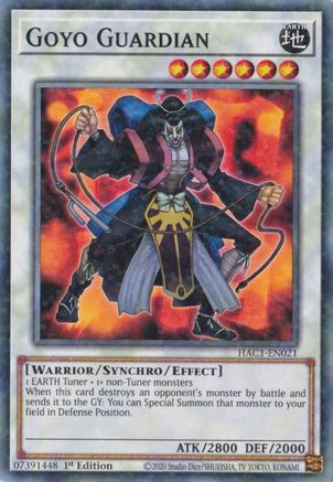 Goyo Guardian (Duel Terminal) - HAC1-EN021 - Hidden Arsenal: Chapter 1 1st Edition