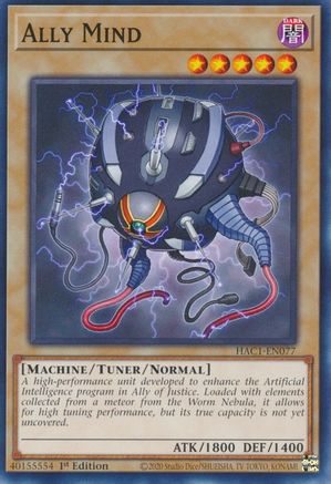 Ally Mind - HAC1-EN077 - Hidden Arsenal: Chapter 1 1st Edition