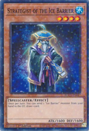 Strategist of the Ice Barrier (Duel Terminal) (HAC1-EN047) - Hidden Arsenal: Chapter 1 1st Edition