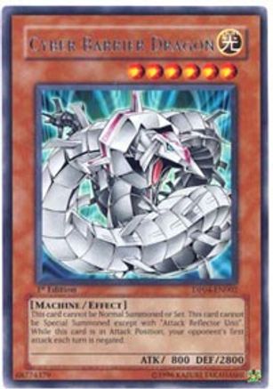 Cyber Barrier Dragon (DP04-EN002) - Duelist Pack 4: Zane Truesdale Unlimited