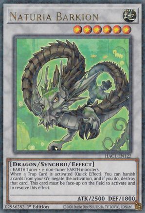 Naturia Barkion (Duel Terminal) (HAC1-EN122) - Hidden Arsenal: Chapter 1 1st Edition