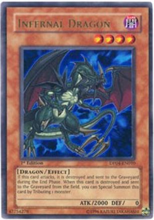 Infernal Dragon (DP04-EN010) - Duelist Pack 4: Zane Truesdale Unlimited
