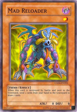 Mad Reloader (GX Tag Force 2) (GX04-EN001) - Yu-Gi-Oh! Video Game Promotional Cards Unlimited