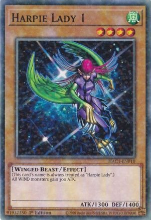 Harpie Lady 1 (Duel Terminal) (HAC1-EN010) - Hidden Arsenal: Chapter 1 1st Edition