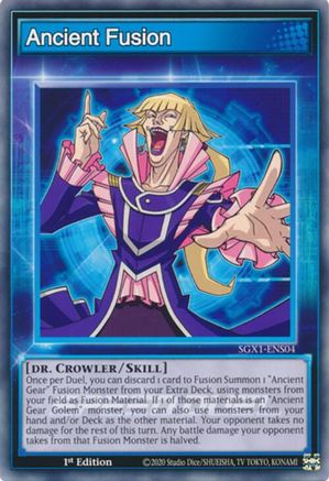 Ancient Fusion - SGX1-ENS04 - Speed Duel GX: Duel Academy Box 1st Edition