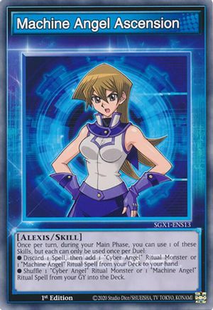 Machine Angel Ascension (SGX1-ENS13) - Speed Duel GX: Duel Academy Box 1st Edition