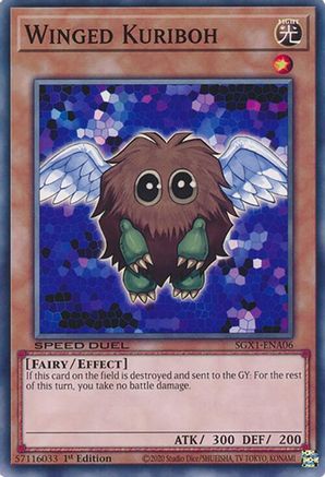 Winged Kuriboh (SGX1-ENA06) - Speed Duel GX: Duel Academy Box 1st Edition