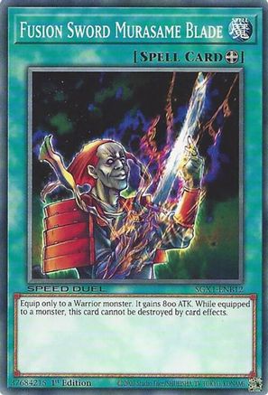 Fusion Sword Murasame Blade (SGX1-ENB12) - Speed Duel GX: Duel Academy Box 1st Edition