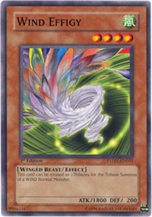 Wind Effigy (PTDN-EN041) - Phantom Darkness 1st Edition