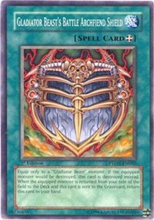 Gladiator Beast's Battle Archfiend Shield (PTDN-EN060) - Phantom Darkness Unlimited