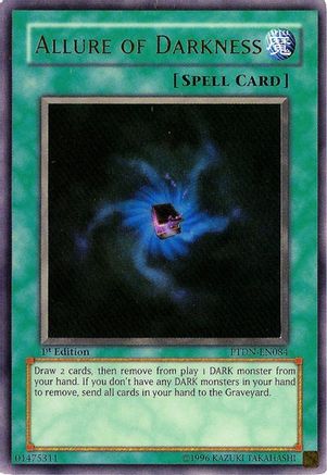 Allure of Darkness (PTDN-EN084) - Phantom Darkness 1st Edition