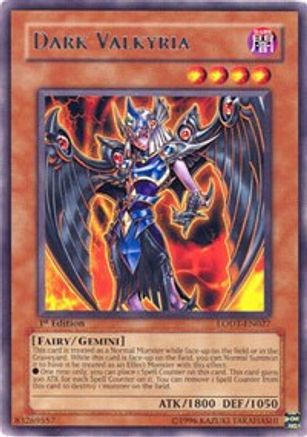 Dark Valkyria (LODT-EN027) - Light of Destruction Unlimited