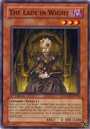The Lady in Wight (LODT-EN038) - Light of Destruction 1st Edition