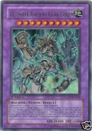 Ultimate Ancient Gear Golem (LODT-EN043) - Light of Destruction 1st Edition