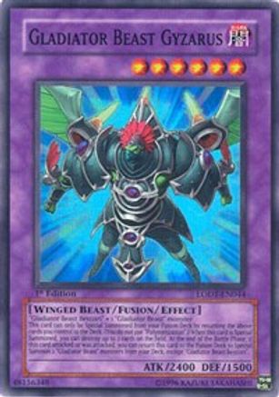 Gladiator Beast Gyzarus (LODT-EN044) - Light of Destruction 1st Edition