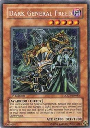 Dark General Freed (LODT-EN083) - Light of Destruction 1st Edition