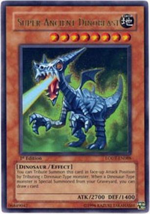 Super-Ancient Dinobeast (LODT-EN088) - Light of Destruction Unlimited