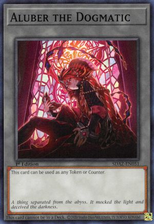 Aluber the Dogmatic - SDAZ-EN051 - Structure Deck: Albaz Strike 1st Edition