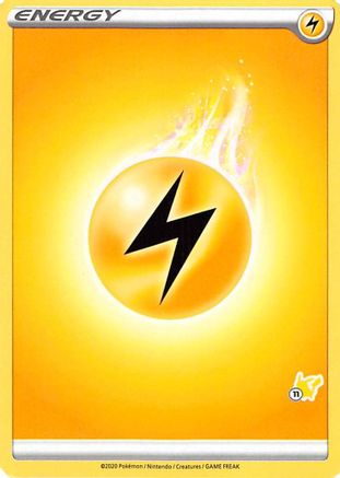 Lightning Energy (#11 Pikachu Stamped) - Battle Academy 2022