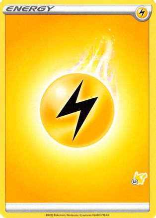 Lightning Energy (#12 Pikachu Stamped) - Battle Academy 2022