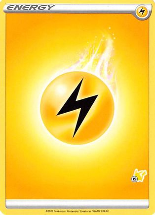 Lightning Energy (#19 Pikachu Stamped) - Battle Academy 2022