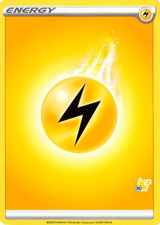 Lightning Energy (#35 Pikachu Stamped) - Battle Academy 2022