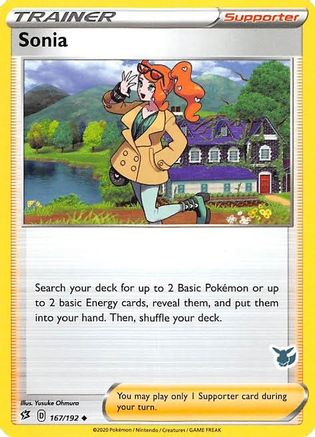 Sonia - 167/192 (Eevee Stamped) 167 - Battle Academy 2022