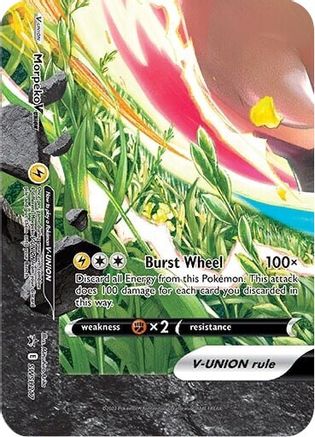 Morpeko V-Union - SWSH217 SWSH217/307 - SWSH Sword & Shield Promo Cards Holofoil