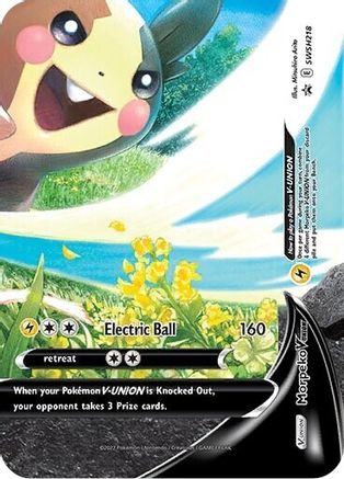 Morpeko V-Union - SWSH218 SWSH218/307 - SWSH Sword & Shield Promo Cards Holofoil