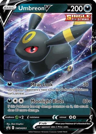 Umbreon V - SWSH203 SWSH203/307 - SWSH Sword & Shield Promo Cards Holofoil