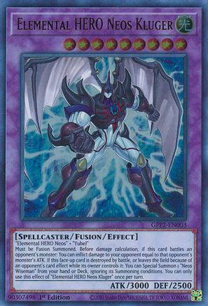 Elemental HERO Neos Kluger (GFP2-EN003) - Ghosts From the Past: The 2nd Haunting 1st Edition