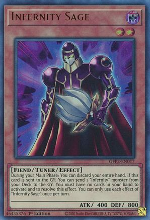 Infernity Sage (GFP2-EN017) - Ghosts From the Past: The 2nd Haunting 1st Edition