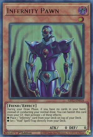Infernity Pawn (GFP2-EN018) - Ghosts From the Past: The 2nd Haunting 1st Edition