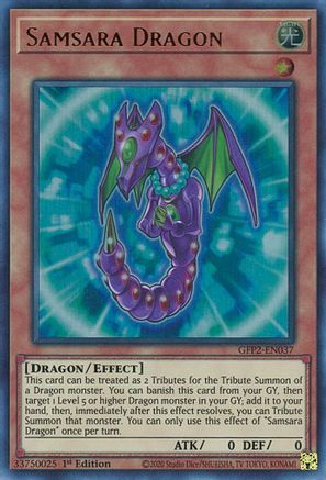Samsara Dragon (GFP2-EN037) - Ghosts From the Past: The 2nd Haunting 1st Edition