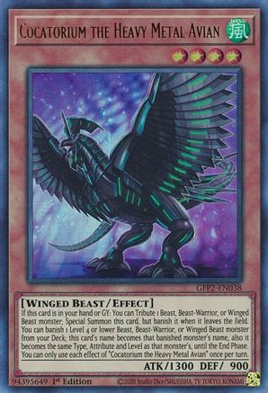 Cocatorium the Heavy Metal Avian (GFP2-EN038) - Ghosts From the Past: The 2nd Haunting 1st Edition