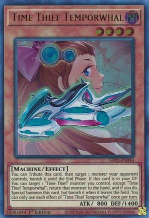 Time Thief Temporwhal (GFP2-EN044) - Ghosts From the Past: The 2nd Haunting 1st Edition