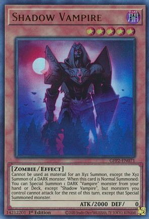 Shadow Vampire (GFP2-EN071) - Ghosts From the Past: The 2nd Haunting 1st Edition